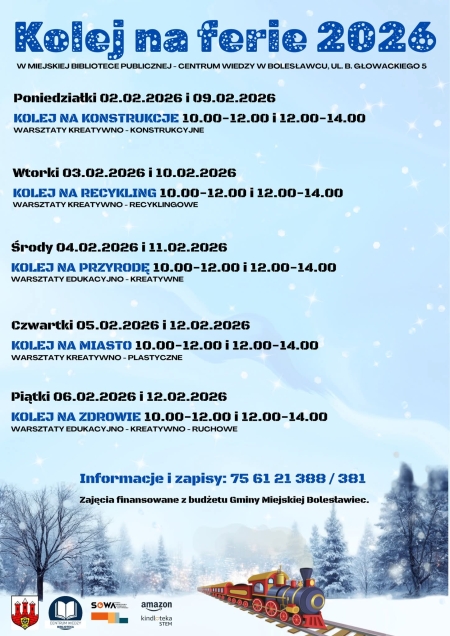 Ferie zimowe w Centrum Wiedzy
